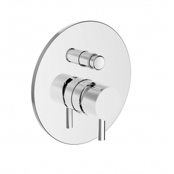 Piastra e leva monocomando...