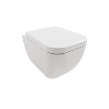 Vaso sospeso senza brida e...