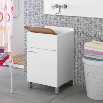 Lavatoio 45 cm laccato bianco