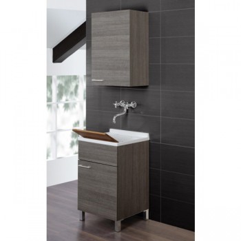 Lavatoio 50 cm rovere scuro