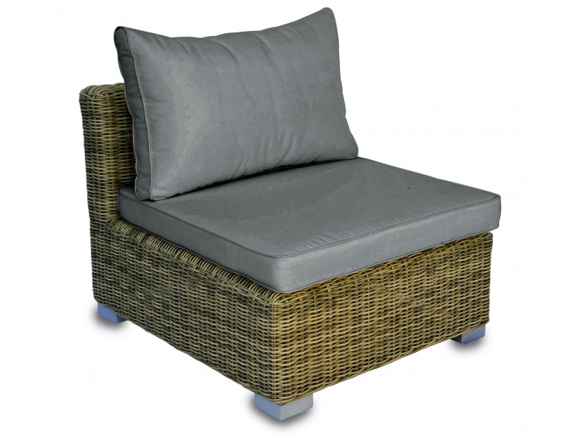 POLTRONA ANTIGUA PER ESTERNO GIARDINO CUSCINO SCHIENALE