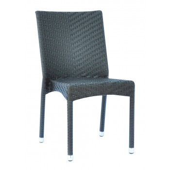 SEDIA CALAIS IMPILABILE ESTERNO GIARDINO RATTAN