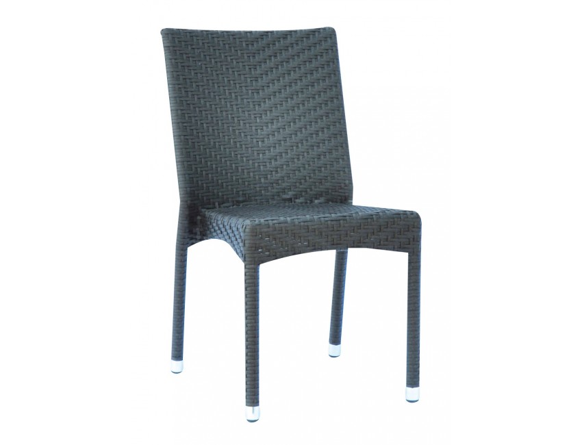 SEDIA CALAIS IMPILABILE ESTERNO GIARDINO RATTAN