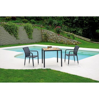 TAVOLO ORLEANS 80X80 ESTERNO GIARDINO