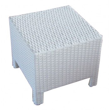 TAVOLINO RAVENNA 45X45CM ESTERNO GIARDINO RATTAN