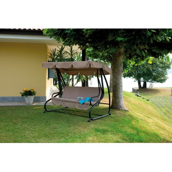DONDOLO 3 POSTI ESTERNO GIARDINO TORTORA