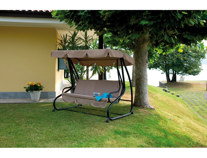 DONDOLO 3 POSTI ESTERNO GIARDINO TORTORA