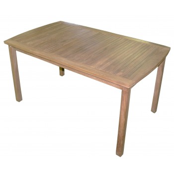 TAVOLO FILICUDI 150X90 ESTERNO GIARDINO LEGNO TEAK