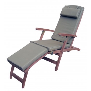 POLTRONA STEAMER ESTERNO GIARDINO LEGNO TEAK