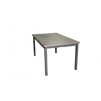 TAVOLO RIOMAGGIORE ALLUNGABILE ESTERNO GIARDINO RESINA LEGNO