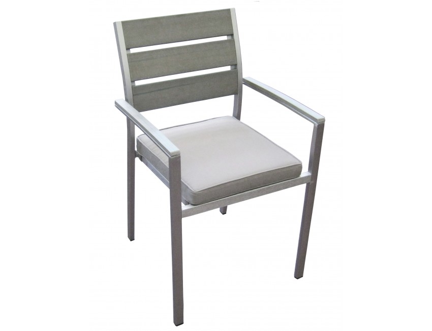 SEDIA VERNAZZA ESTERNO GIARDINO LEGNO RESINA