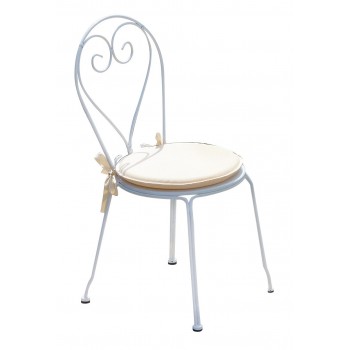 SEDIA SIRMIONE ESTERNO GIARDINO FERRO