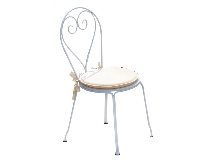 SEDIA SIRMIONE ESTERNO GIARDINO FERRO