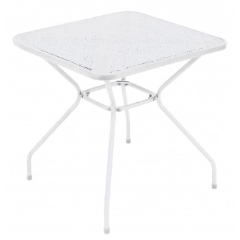 TAVOLO BARDOLINO 70X70 ESTERNO GIARDINO FERRO