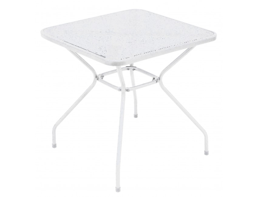 TAVOLO BARDOLINO 70X70 ESTERNO GIARDINO FERRO