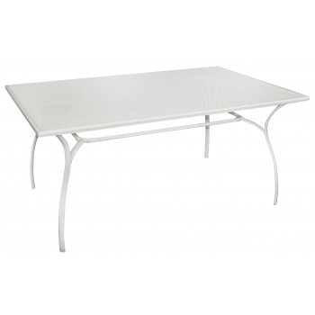 TAVOLO DESENZANO 160X100 ESTERNO GIARDINO FERRO