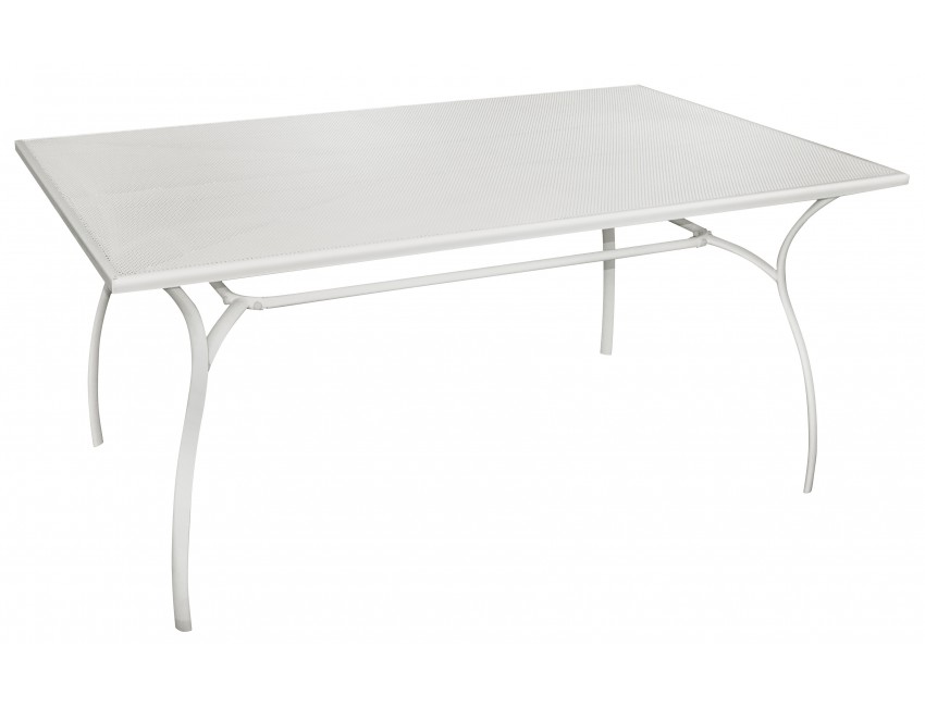 TAVOLO DESENZANO 160X100 ESTERNO GIARDINO FERRO