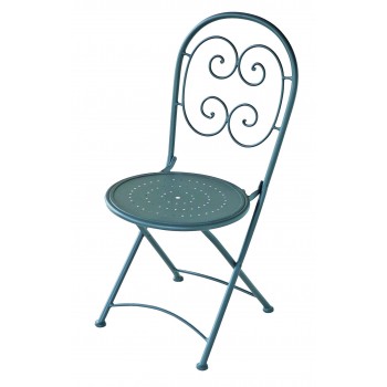SEDIA PIEGHEVOLE ORTA ESTERNO GIARDINO FERRO