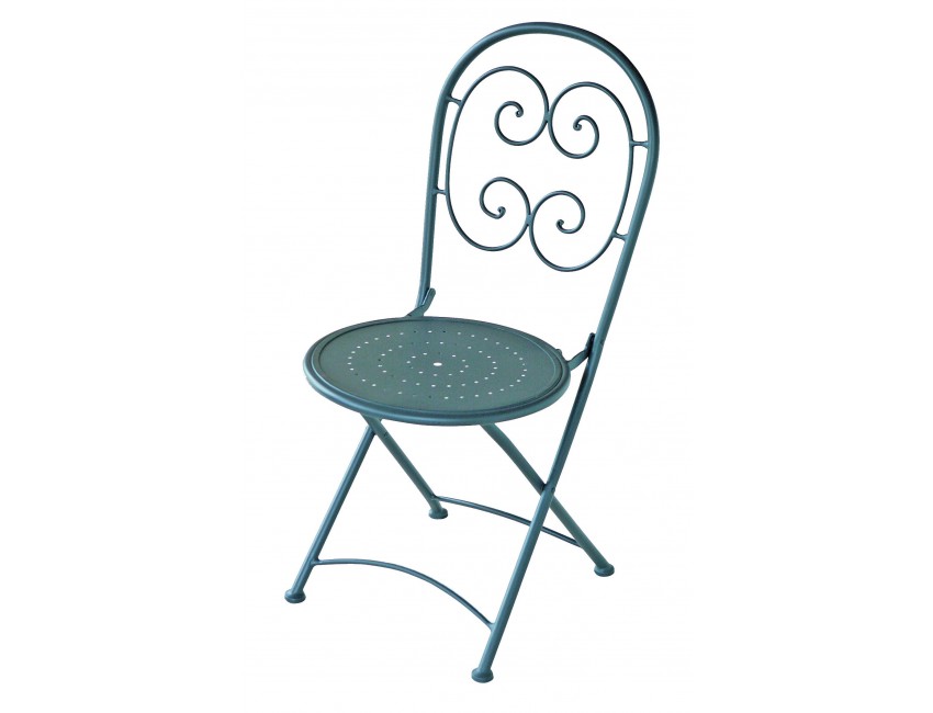 SEDIA PIEGHEVOLE ORTA ESTERNO GIARDINO FERRO