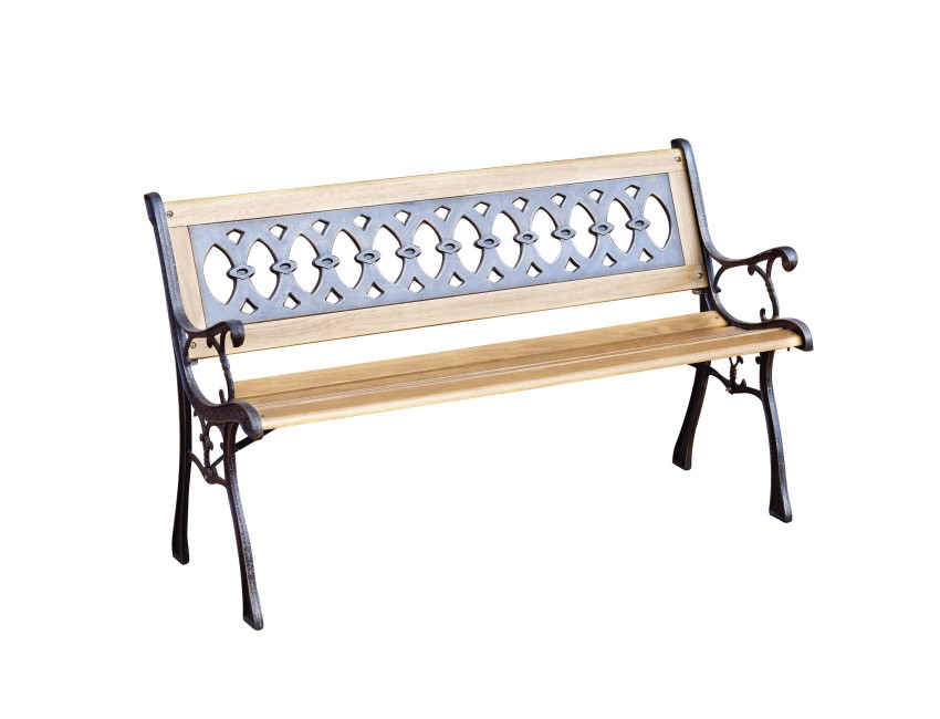 PANCA JAMES ESTERNO GIARDINO LEGNO ROVERE