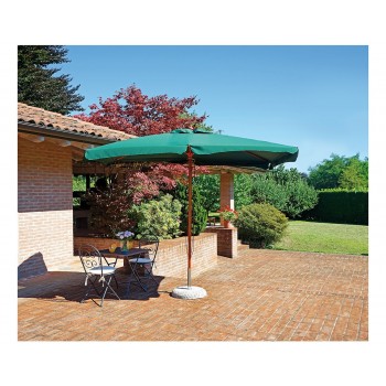 Gartenschirm De Lux 3x2 m grün