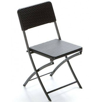 Sedia Plastik in polyrattan...