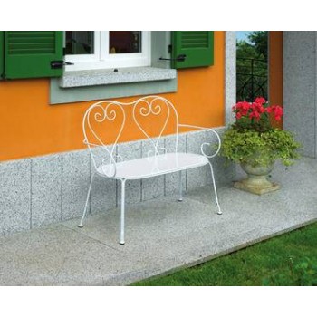 PANCA SIRMIONE ESTERNO GIARDINO FERRO