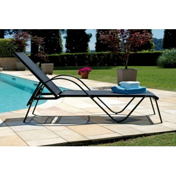 LETTINO SOLE ONDA ESTERNO GIARDINO ALLUMINIO