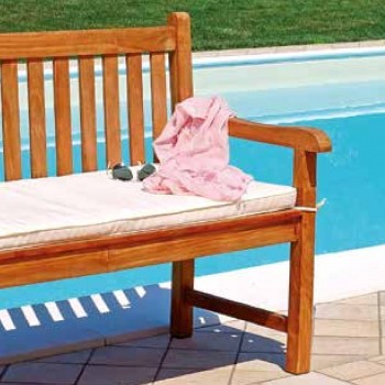 PANCA 3 POSTI LAMPEDUSA ESTERNO GIARDINO LEGNO TEAK