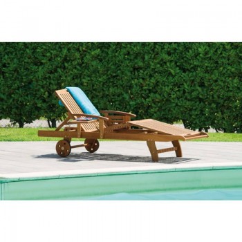 LETTINO SOLE MARBELLA ESTERNO GIARDINO LEGNO ACACIA