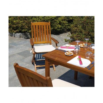 TAVOLO 150X90 GRANADA ESTERNO GIARDINO LEGNO ACACIA