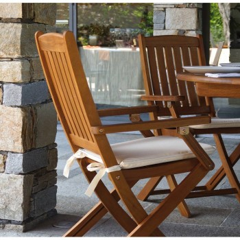 SEDIA PIEGHEVOLE SIVIGLIA ESTERNO GIARDINO LEGNO ACACIA