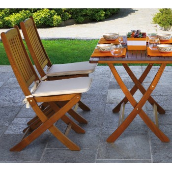 SEDIA PIEGHEVOLE SIVIGLIA ESTERNO GIARDINO LEGNO ACACIA