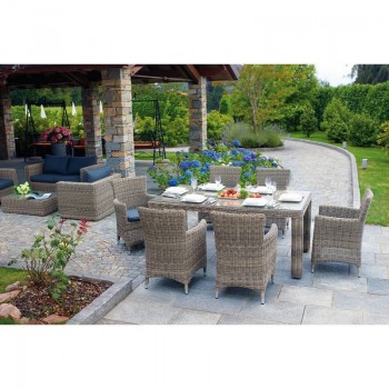 POLTRONCINA ANTIGUA CON CUSCINO PER ESTERNO GIARDINO