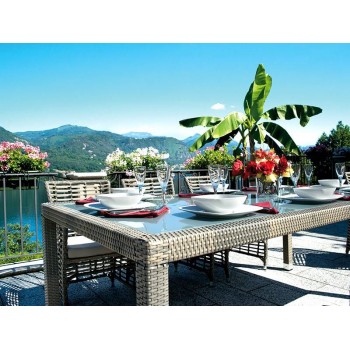 TAVOLO MATERA 210 cm x 110 cm ESTERNO GIARDINO